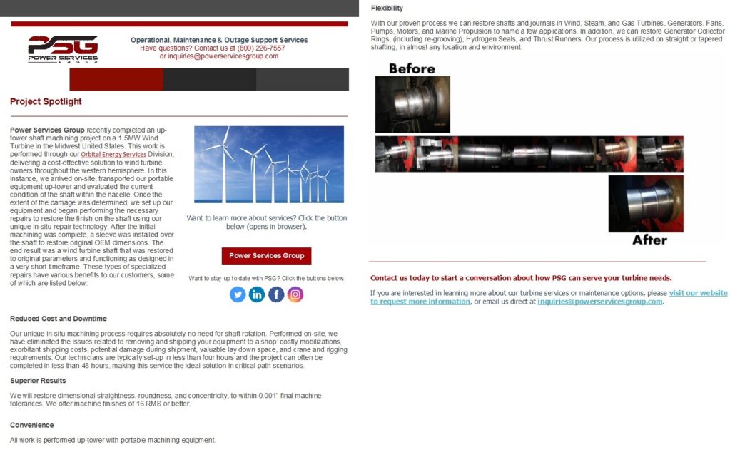 Project Spotlight | Power Services Group