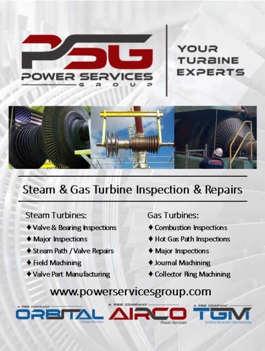 Steam & Gas Turbine Inspection & Repairs Power Services Group